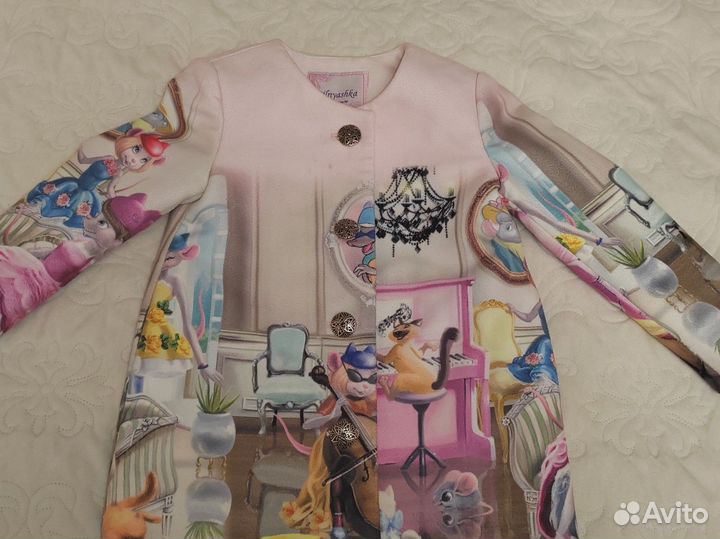 Пальто для девочки стильняшка