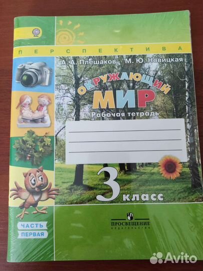 Рабочая тетрадь по окружающему миру 3 кл Плешаков