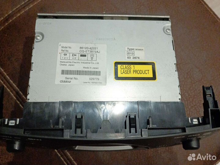 Магнитола toyota Рав 4 3 поколение