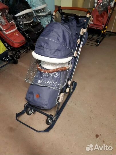 Санки коляска ника