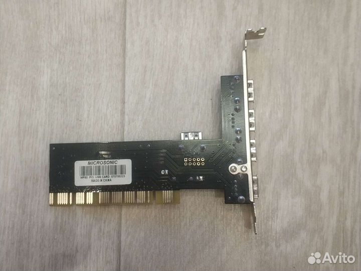 Плата расширения usb на 5 портов
