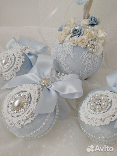 Набор новогодних ёлочных игрушек шаров