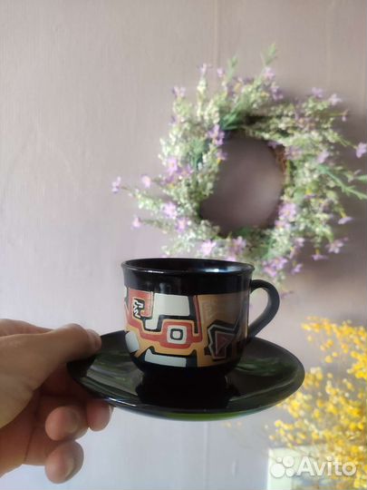 Кофейный набор чашки и блюдца по 5 штук