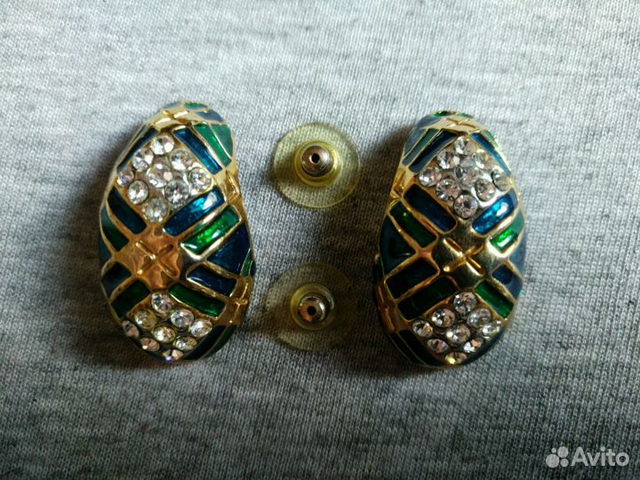 Серьги бижутерия