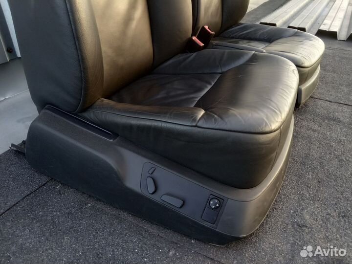 Сидения кожа VW Phaeton без вентиляции