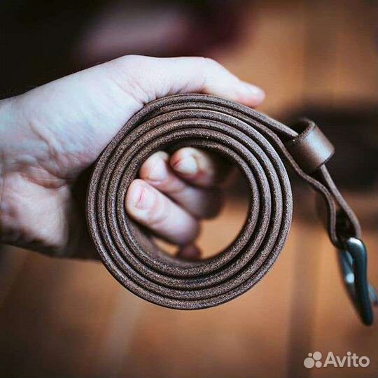 Ремень кожаный