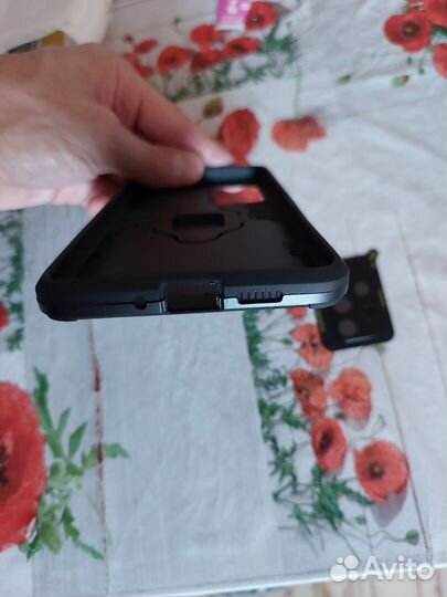 Чехол и защитное стекло фронт камер на Samsung a73