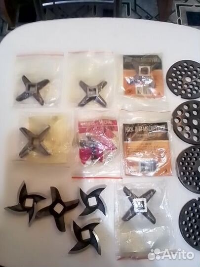 Ножи и решетки для мясорубки новые