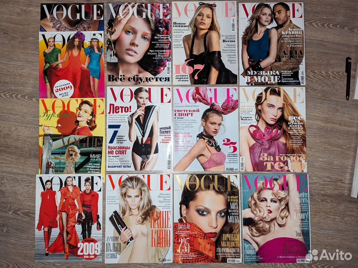 Vogue Ru '09 Водянова фотографу стилисту модельеру