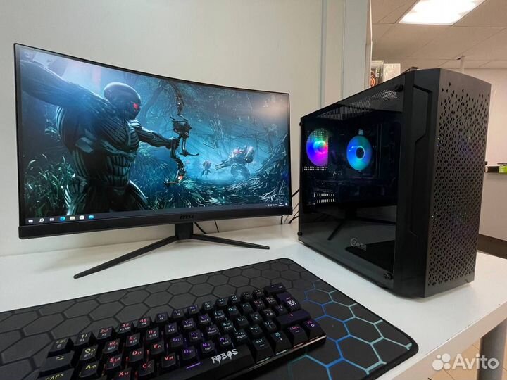 Игровой компьютер I3-10100f / Gtx 1660 Super /16GB
