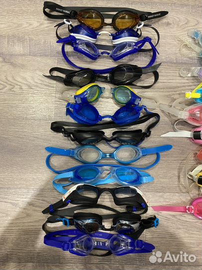 Очки, маска, Трубка детские взрослые бу