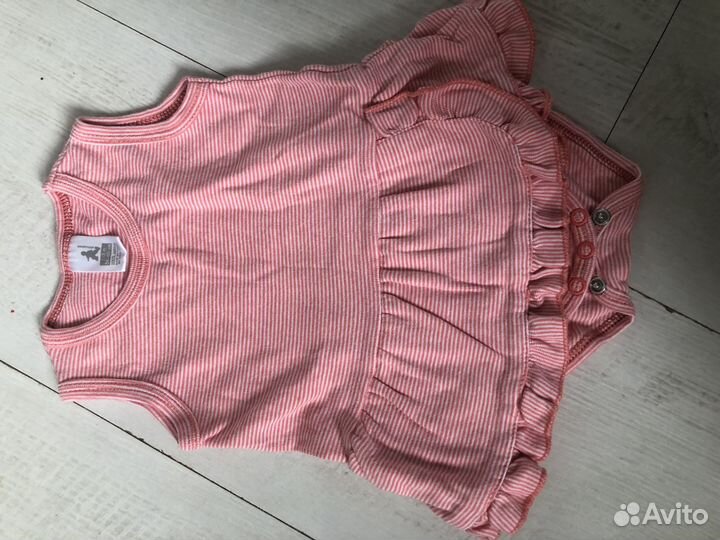 Боди слипы для девочки 56-74