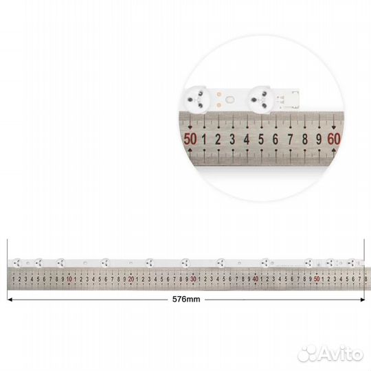 Подсветка для тв toshiba 32W3453R 32D1334DB