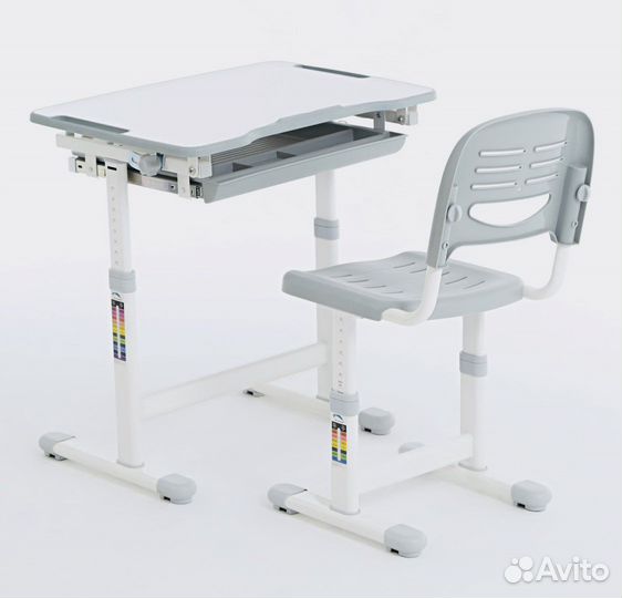 Школьная/Растущая парта и стул