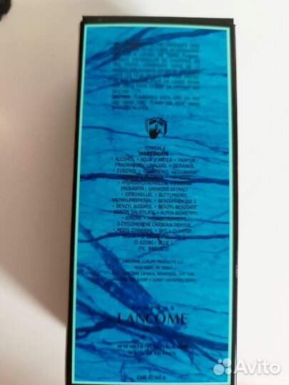 Туалетная вода lancome Climat