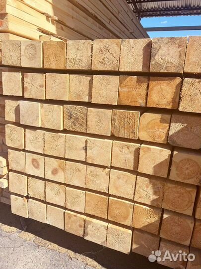 Брус обрезной 150х150х6000мм от производителя