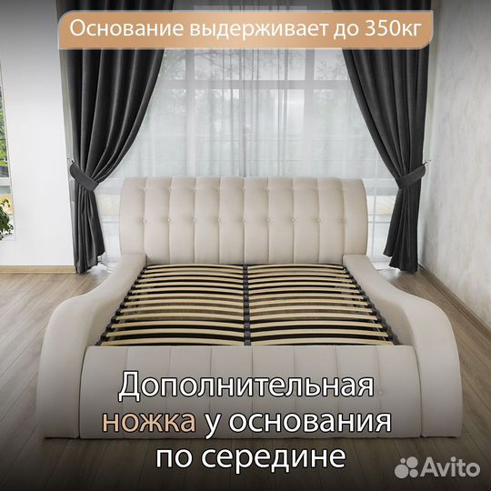 Кровать с подъемным механизмом 160х200