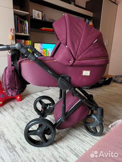 Коляска 2 в 1 adamex luciano