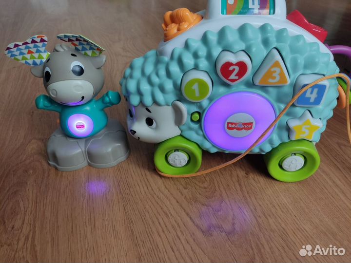 Fisher price ежик и лось