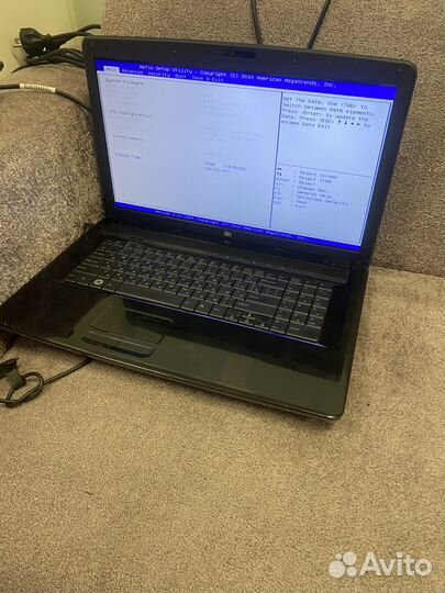 Ноутбук на запчасти 17 дюймов IPS/Core i5/nvidia