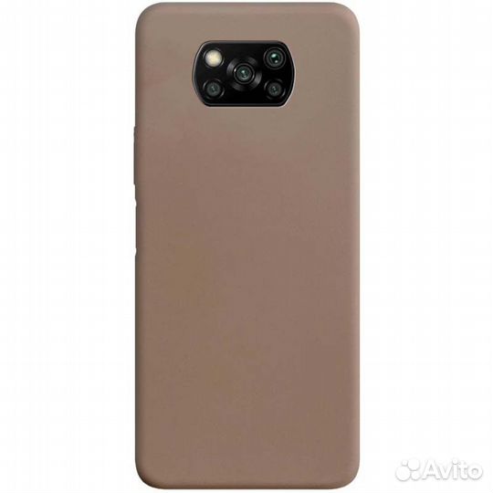 Чехол накладка силиконовый для Xiaomi Poco X3 / P