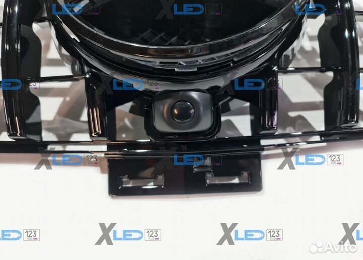 Решетка радиатора Mercedes GLE W166 GT AMG black