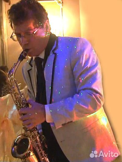 Саксофонист и ведущий на свадьбу, юбилей