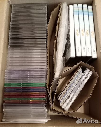 Коробки (боксы) для CD/DVD дисков