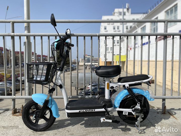 Электровелосипед колхозник 350W Timetry Fuhsi
