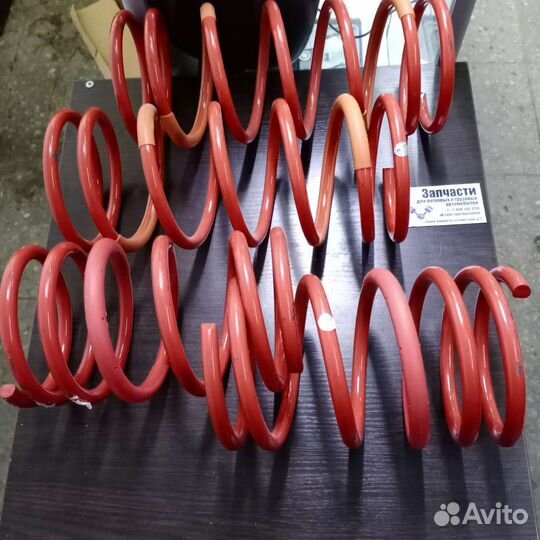 Пружины фобос спорт с занижением 50 мм ваз 2108