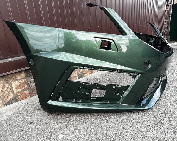 Передний бампер на skoda octavia a7 rs