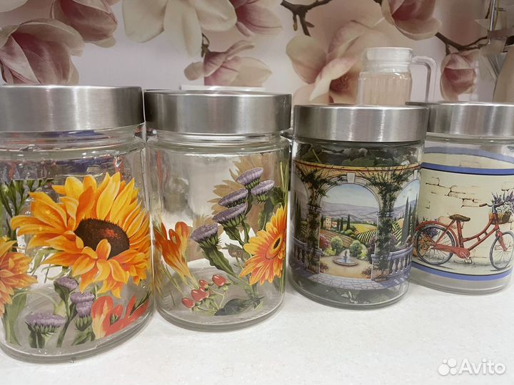 Банка для сыпучих, кофе, чая