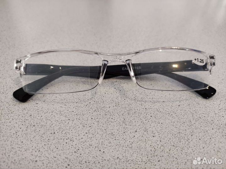 Очки с диоптриями от +0.50 до +3.75