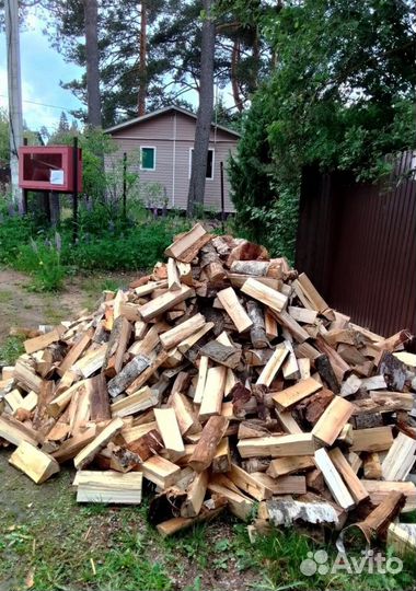 Дрова колотые от 1 куба