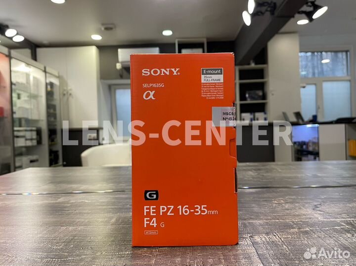 Sony FE PZ 16-35mm f/4 G новый