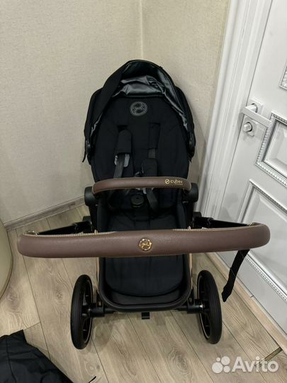 Cybex Priam 4 (2023) 2в1 Black, Rose Cold