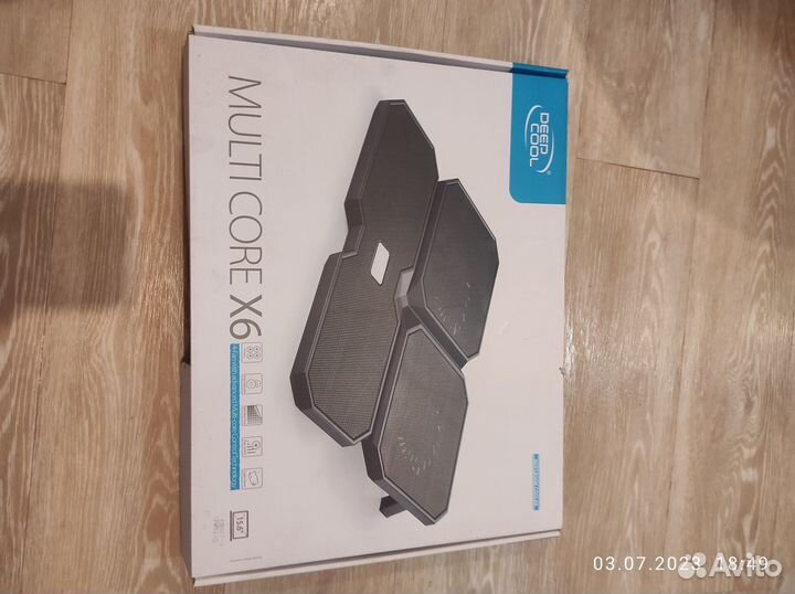 Подставка для ноутбука deepcool MultiCore X6