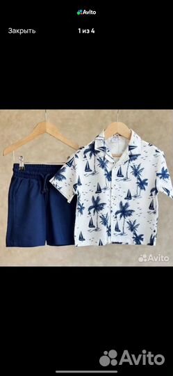 Два костюма на мальчика р.110