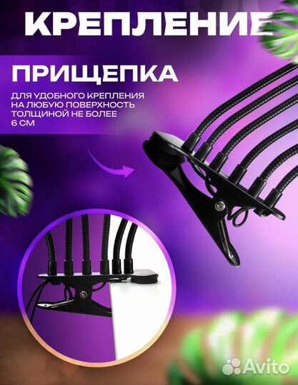 Фито лампа для растений