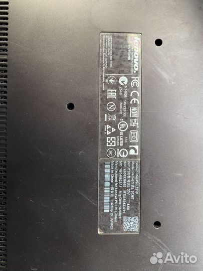 Ноутбук lenovo
