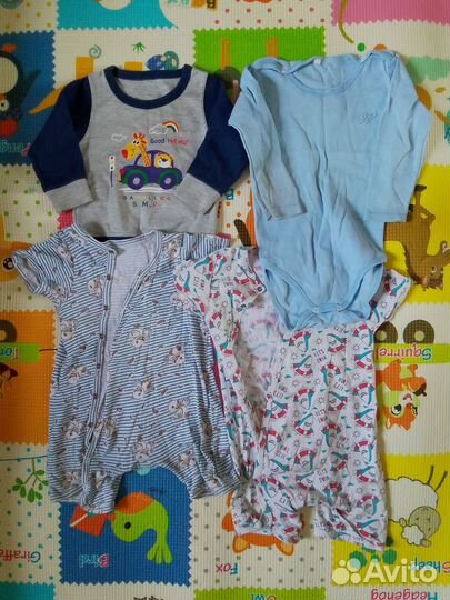 Вещи пакетом на мальчика 80 86