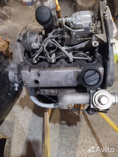 Двигатель дизельный 1.9 Volkswagen golf, bora,Т4