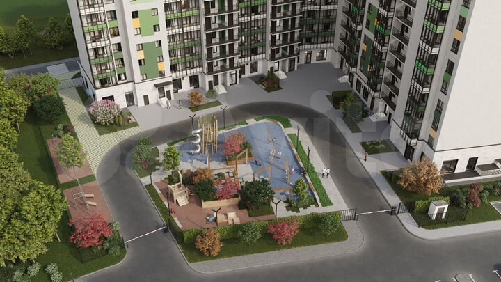 2-к. квартира, 57,8 м², 10/15 эт.