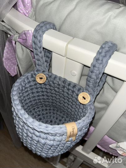 Подвесная корзина на кроватку