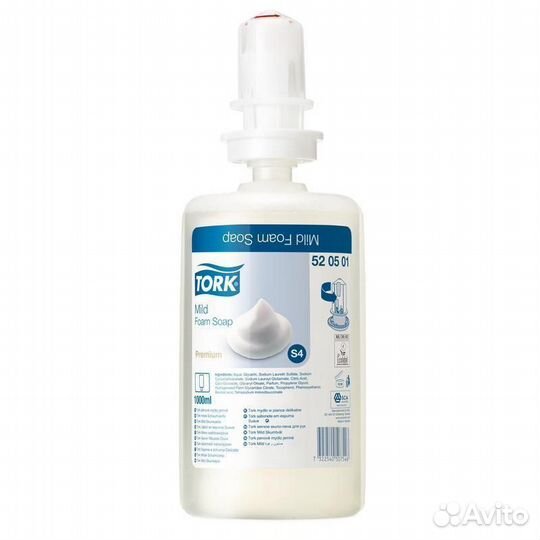 Картридж с жидким мылом-пеной tork