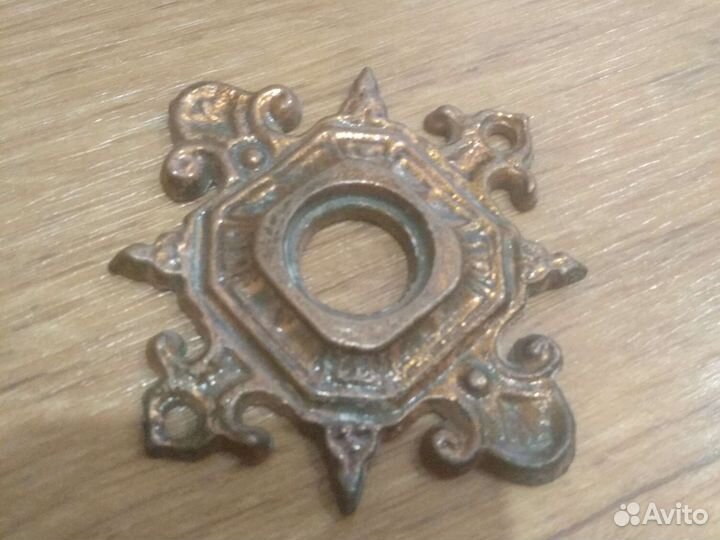 Накладка на дверной глазок СССР винтаж