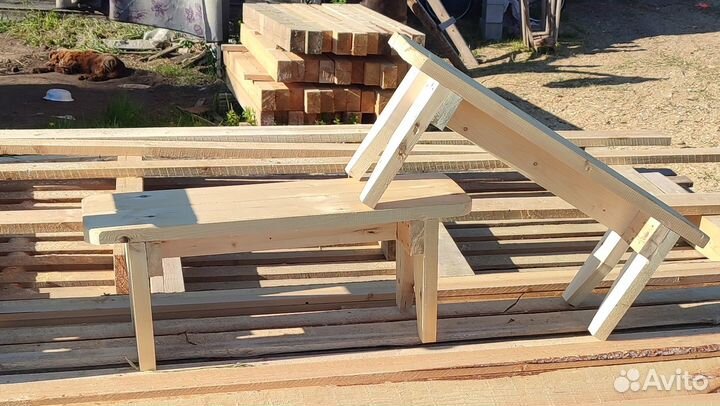 Лавки, скамейки, столы на заказ