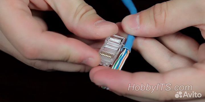 Укладка кабеля, подключение интернета и тв