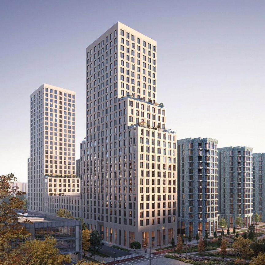 2-к. квартира, 57,4 м², 9/13 эт.