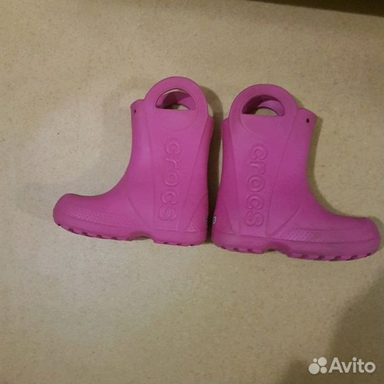 Новые сапоги Crocs р. 11